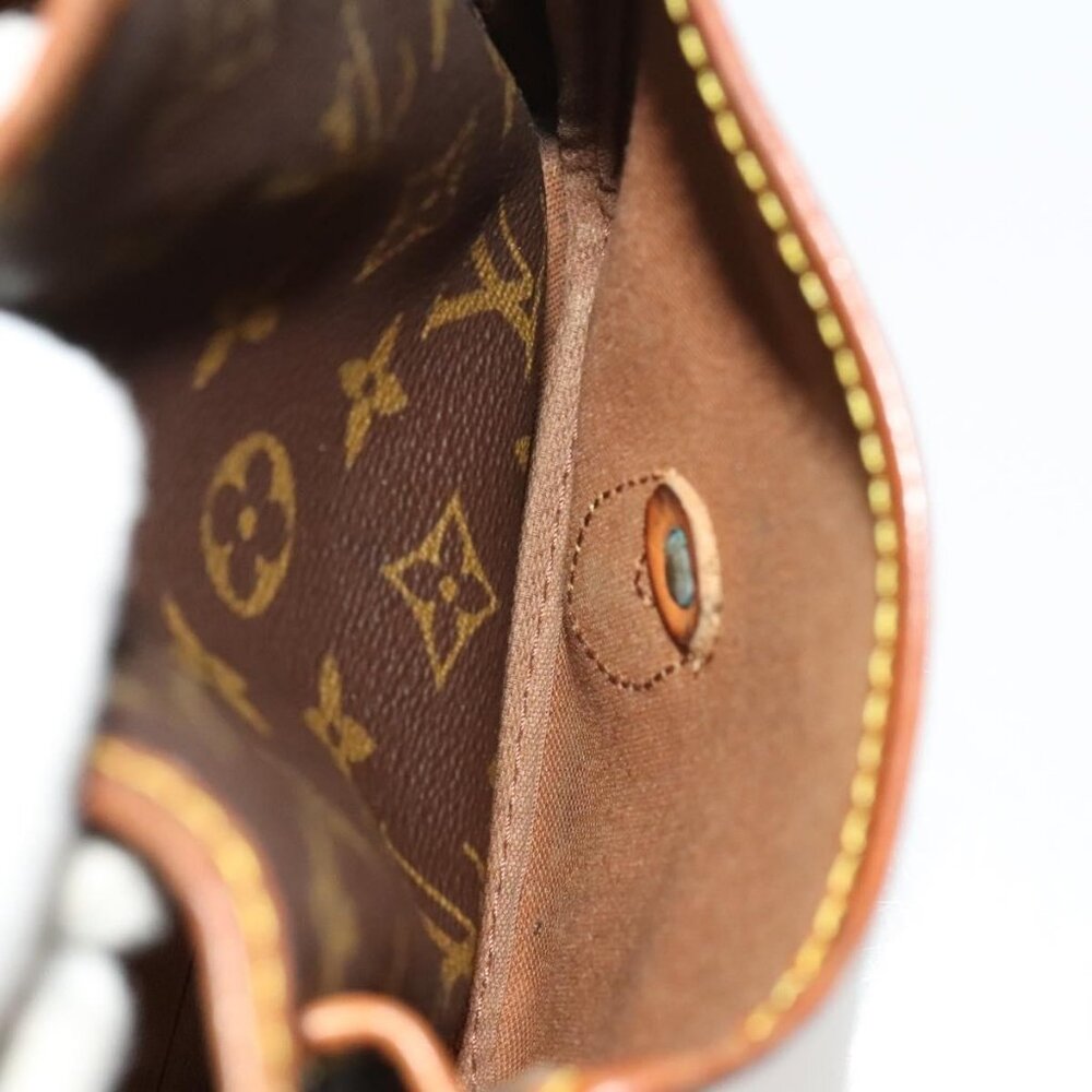 Authentic LOUIS VUITTON Monogram Gibeciere GM Shoulder Bag M42246 LV - Picture 4 of 16